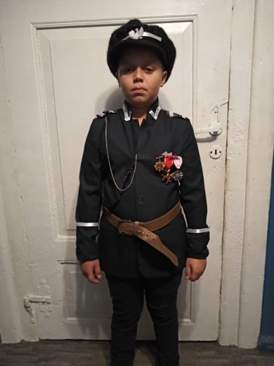 Uczniowie ze Starego Pola w roli historycznych bohaterów