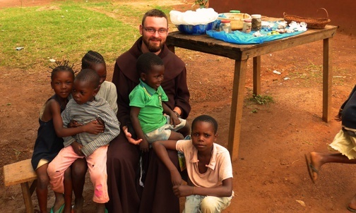 Brat Symeon Szymon Masarczyk, franciszkanin pracujący w RŚA