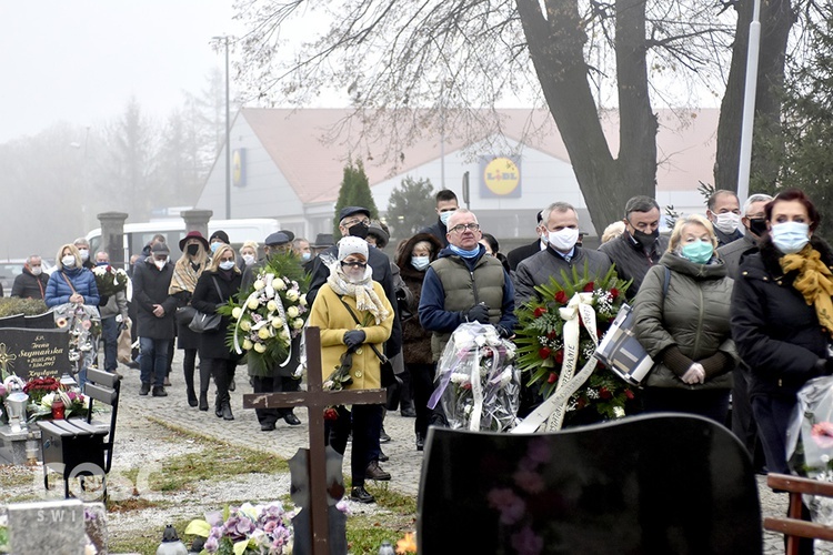 Pogrzeb Jerzego Krzywdy, przewodniczącego strzegomskiej rady parafialnej