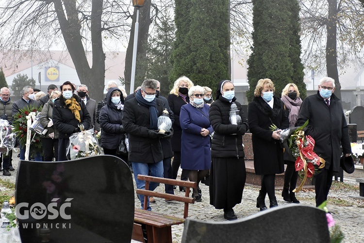 Pogrzeb Jerzego Krzywdy, przewodniczącego strzegomskiej rady parafialnej