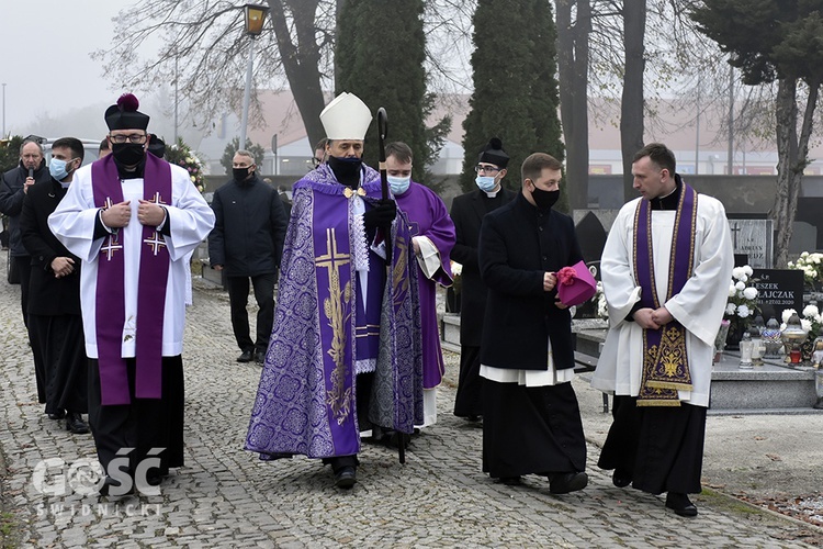 Pogrzeb Jerzego Krzywdy, przewodniczącego strzegomskiej rady parafialnej