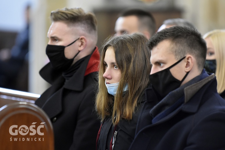 Pogrzeb Jerzego Krzywdy, przewodniczącego strzegomskiej rady parafialnej