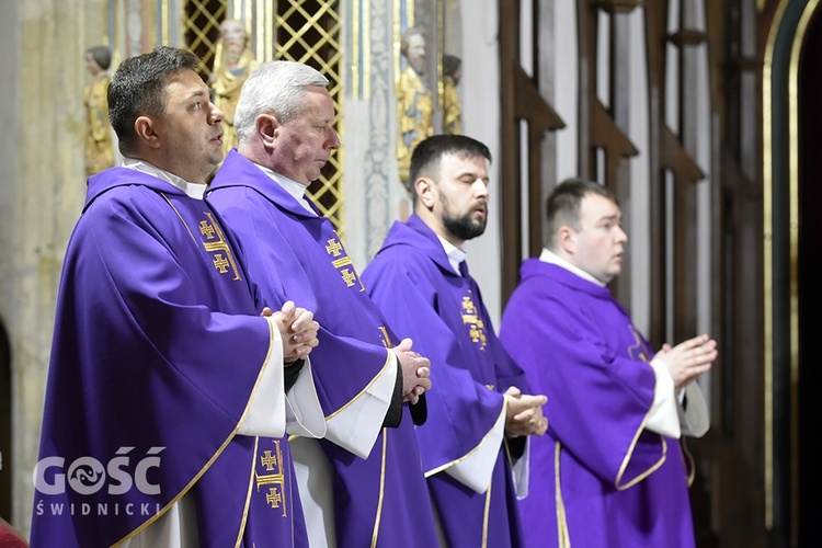 Pogrzeb Jerzego Krzywdy, przewodniczącego strzegomskiej rady parafialnej