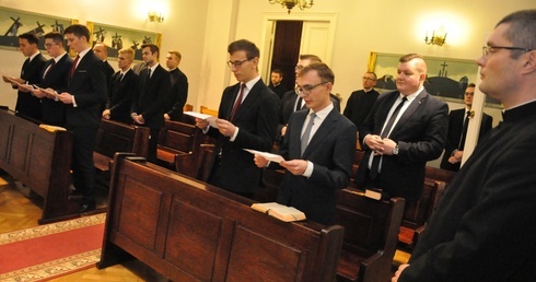 Inauguracja roku i ślubowanie nowych alumnów w seminarium diecezjalnym  