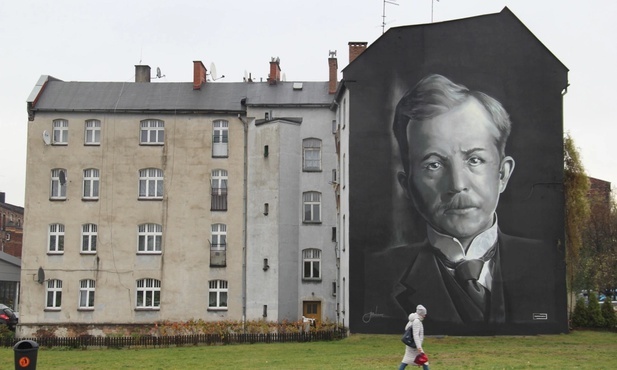 Zabrze. Mural upamiętni postać Wojciecha Korfantego. Użyta zostanie farba antysmogowa