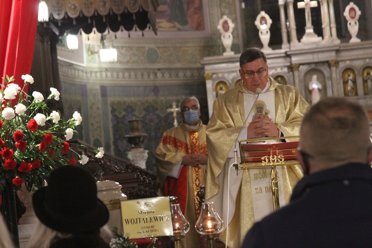 Płock. Pożegnanie Mariusza Wojtalewicza