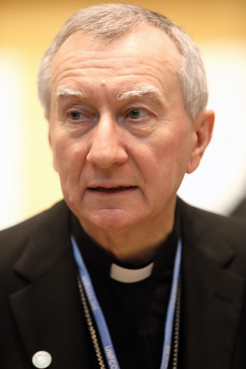 Kard. Parolin: po misji abp Gallaghera ocenimy szanse na wizytę papieża w Kijowie