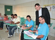 Na misjach wśród brazylijskich parafian.