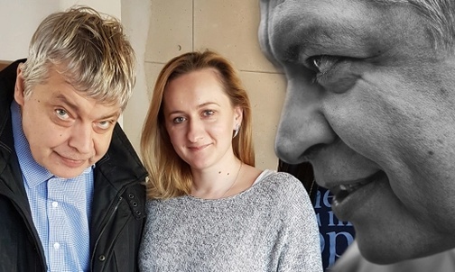 Ks. Piotr Pawlukiewicz i Renata Czerwicka