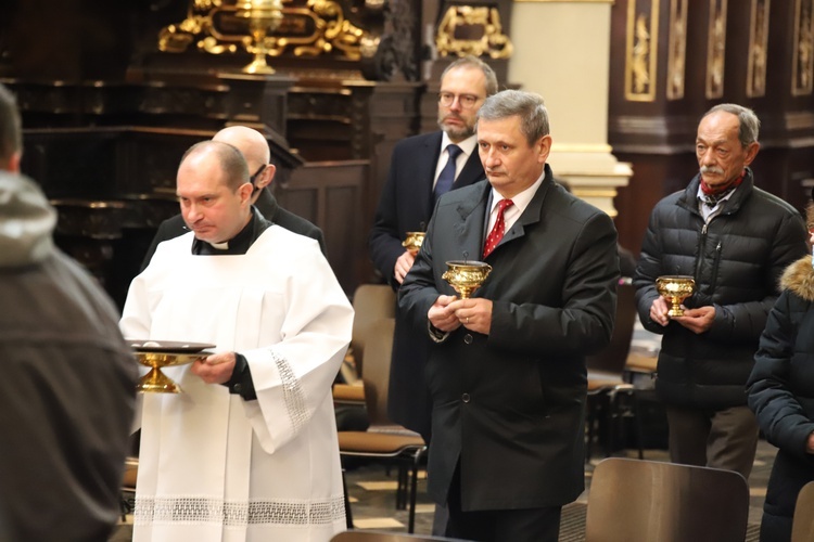 Konsekracja nowego ołtarza w kościele Bożego Ciała w Krakowie