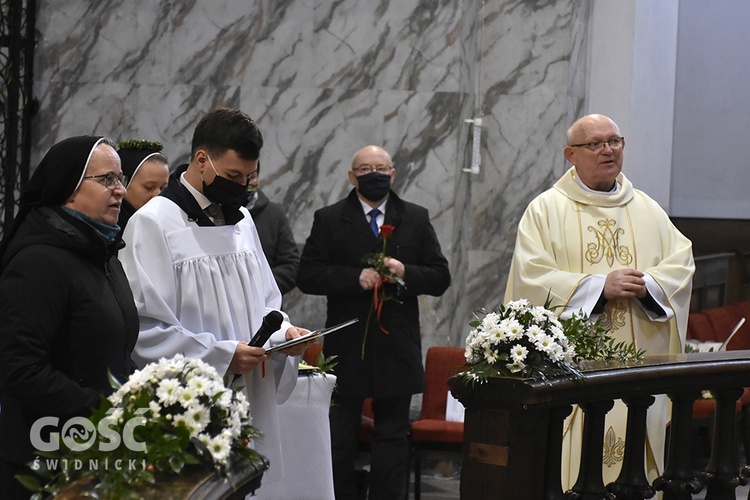 Pielgrzymka dziękczynna marianek i profesja wieczysta s. Racheli