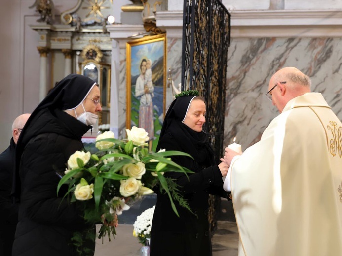 Pielgrzymka dziękczynna marianek i profesja wieczysta s. Racheli