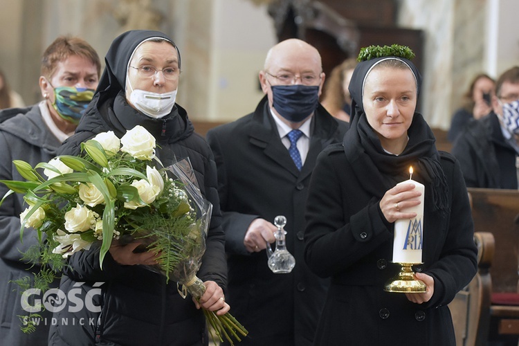 Pielgrzymka dziękczynna marianek i profesja wieczysta s. Racheli