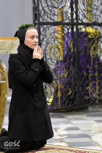 Pielgrzymka dziękczynna marianek i profesja wieczysta s. Racheli
