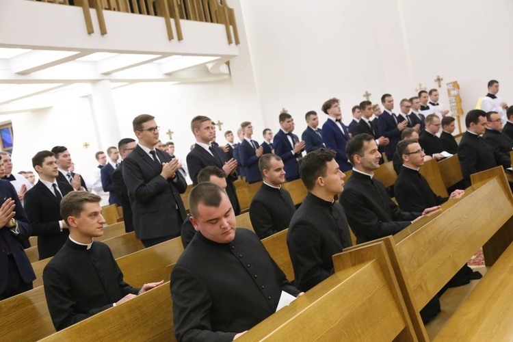 Obłóczyny w seminarium