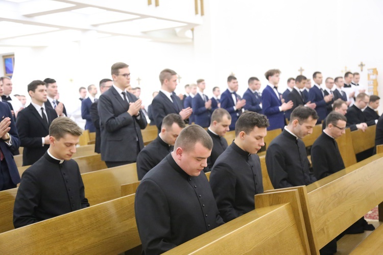 Obłóczyny w seminarium