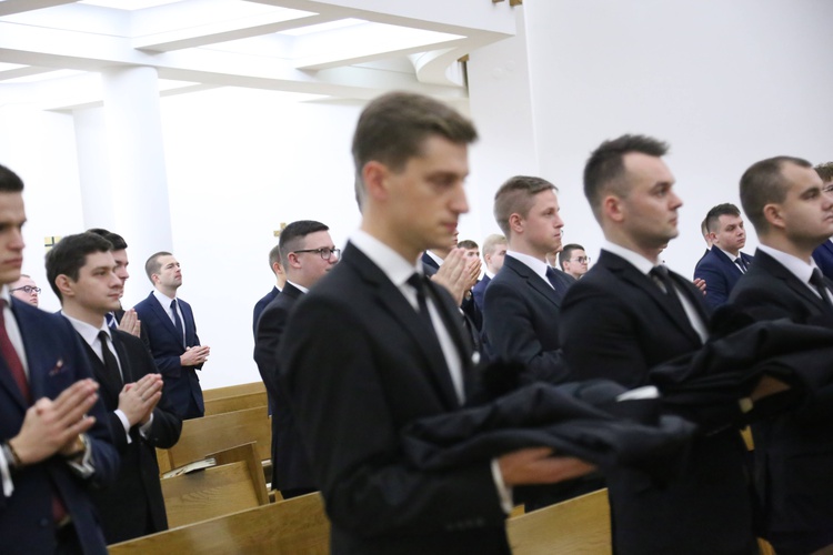 Obłóczyny w seminarium