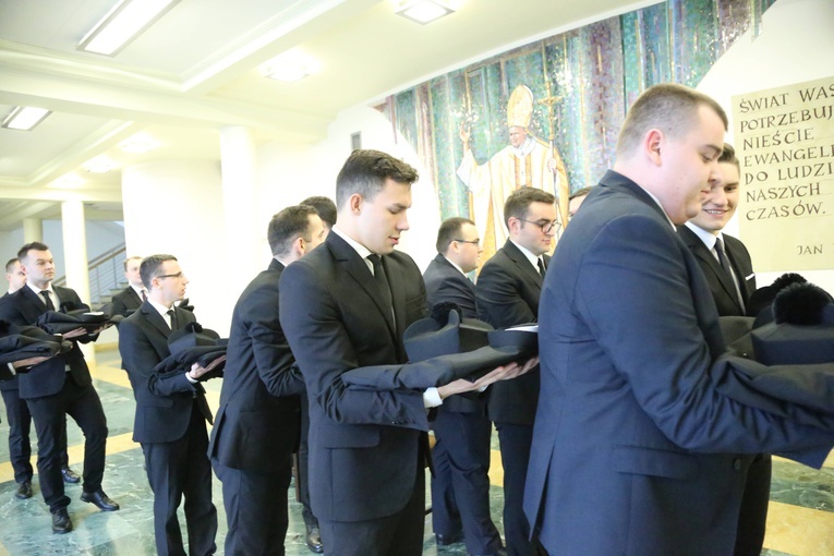 Obłóczyny w seminarium