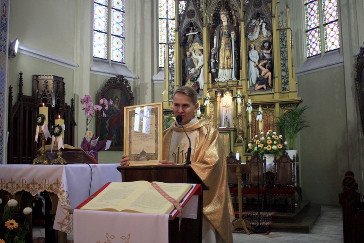 Jubileusz 70-lecia pracy organistowskiej Melchiora Jochema w Sławięcicach