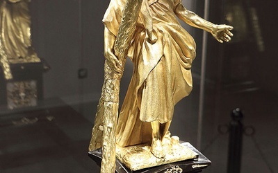 ▲	Relikwiarz znajduje się obecnie w Muzeum Archidiecezji Warmińskiej.