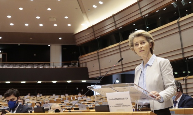 Szefowa KE sugeruje rozwiązanie dla Polski i Węgier ws. praworządności - TSUE
