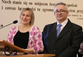 Monika i Jarosław Kołodziejczykowie w latach 2016-2019 pełnili posługę pary diecezjalnej radomskiej.