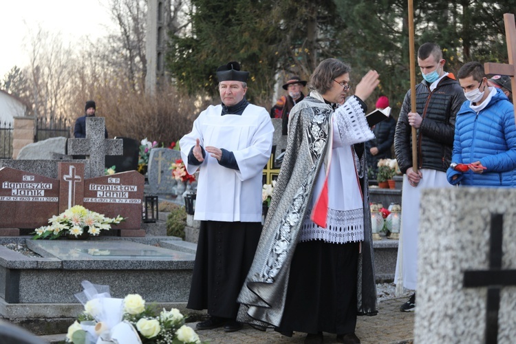 Pogrzeb śp. Stanisława Kwaśnego w Mesznej 