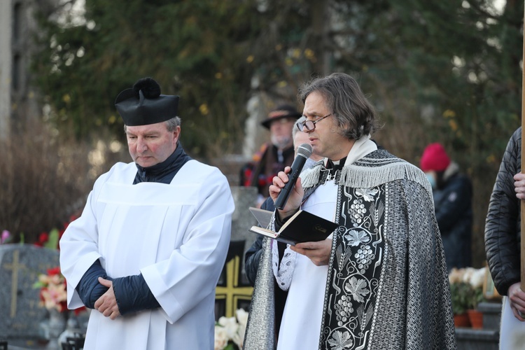 Pogrzeb śp. Stanisława Kwaśnego w Mesznej 