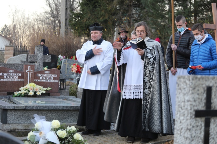 Pogrzeb śp. Stanisława Kwaśnego w Mesznej 