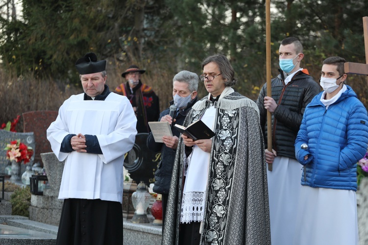 Pogrzeb śp. Stanisława Kwaśnego w Mesznej 