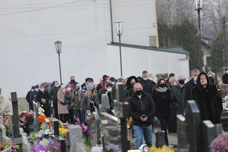 Pogrzeb śp. Stanisława Kwaśnego w Mesznej 