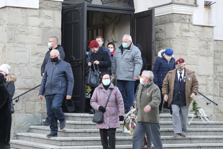 Pogrzeb śp. Stanisława Kwaśnego w Mesznej 