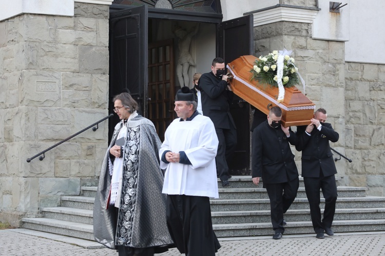 Pogrzeb śp. Stanisława Kwaśnego w Mesznej 