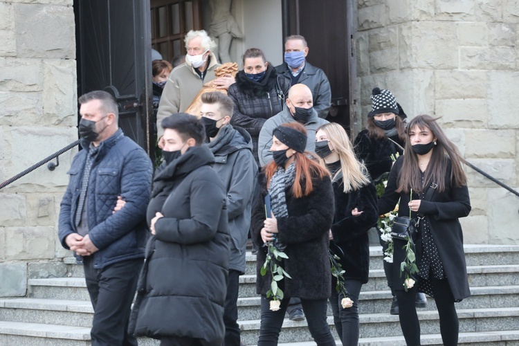 Pogrzeb śp. Stanisława Kwaśnego w Mesznej 