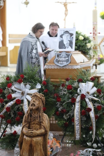 Pogrzeb śp. Stanisława Kwaśnego w Mesznej 