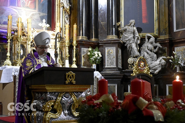 I nieszpory I niedzieli Adwentu w katedrze świdnickiej