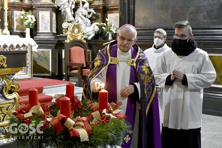 I nieszpory I niedzieli Adwentu w katedrze świdnickiej