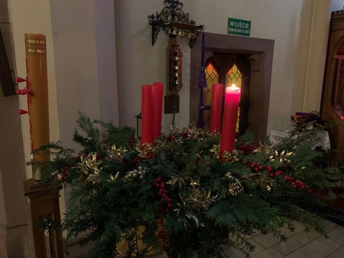 Wigilia I Niedzieli Adwentu w Nowej Rudzie Słupcu