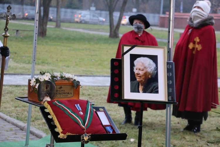 Pogrzeb aktorki Haliny Kwiatkowskiej (1921-2020)