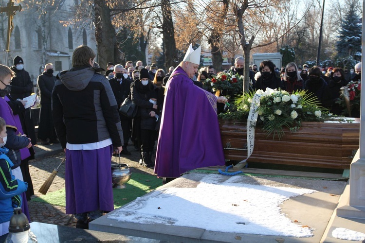 Pogrzeb Jana Bierówki w Bielsku-Białej Komorowicach