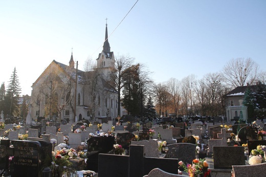 Pogrzeb Jana Bierówki w Bielsku-Białej Komorowicach