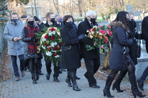 Pogrzeb Jana Bierówki w Bielsku-Białej Komorowicach