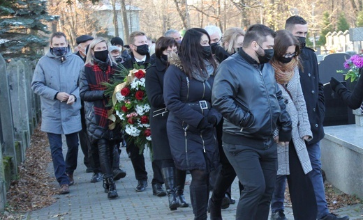 Pogrzeb Jana Bierówki w Bielsku-Białej Komorowicach