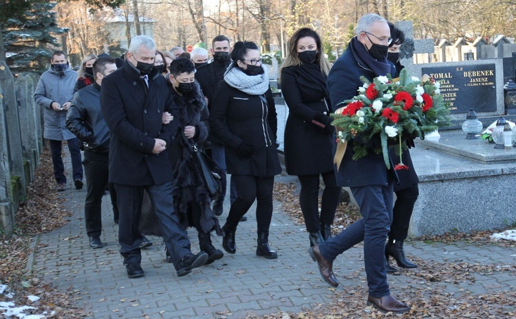 Pogrzeb Jana Bierówki w Bielsku-Białej Komorowicach