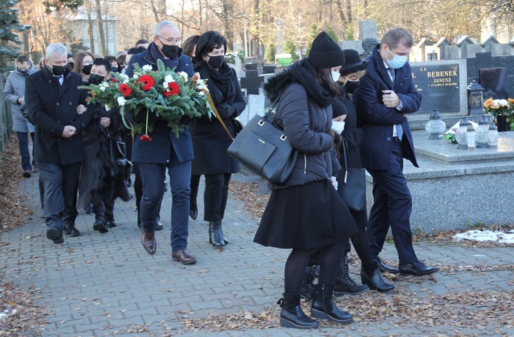 Pogrzeb Jana Bierówki w Bielsku-Białej Komorowicach