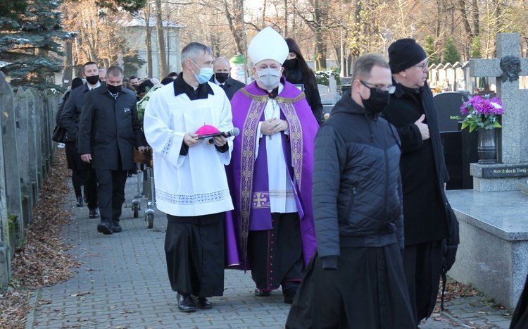 Pogrzeb Jana Bierówki w Bielsku-Białej Komorowicach