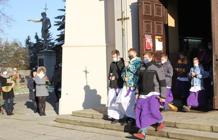 Pogrzeb Jana Bierówki w Bielsku-Białej Komorowicach