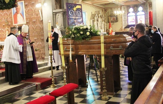 Pogrzeb Jana Bierówki w Bielsku-Białej Komorowicach