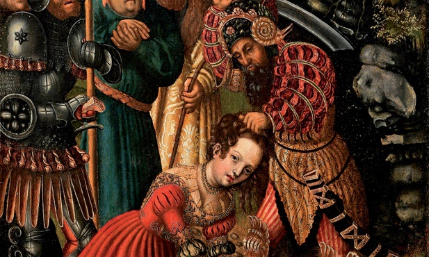 Lucas Cranach starszy, „Męczeństwo św. Barbary”.