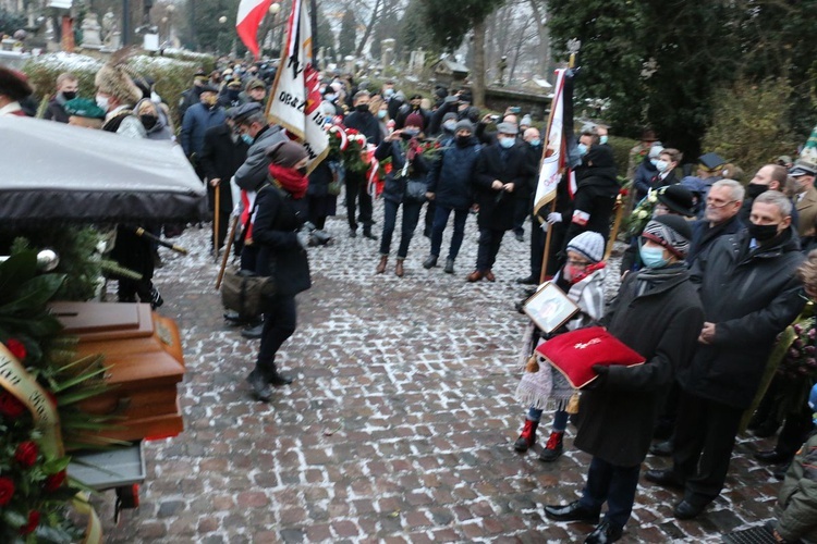 Ppłk Stanisław Szuro (1920-2020) spoczął na cmentarzu Rakowickim